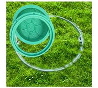 Manhole Cover,Heavy-Duty Invisible Resin Manhole Cover & Frame - Durable Septic Tank Lid, Plastic Decorative Sewer Lid for Lawn, Driveway, Courtyard, Pavement (90x90CM/35.4x35.4IN)