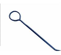 Manhole Cover Hook,Portable Steel Manhole Cover Hook with Large Handle - Multi-Functional Tool for Rolling Shutter Doors, Grilles, and Sewer Covers (14mm, 40cm/15.7'')