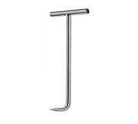 Manhole Cover Hook Stainless Steel Drain Cover Hooks siding Hooks Manhole Cover Lifter Hook Hooks for Hanging Shutter Doors Lifting Tool (Color : A-8MM, Size : 68cm/26.8in)