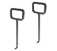 Manhole Cover Hook Tool - Portable Sewer Cover Lifter and Drain Grate Keys for Home, School, and Restaurant Use