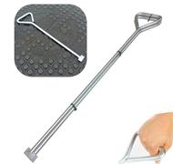 Manhole Cover Keys 450mm - 2PCS Heavy-Duty Drain Cover Lifter Set | Carbon Steel Sewer Lid Removal Tools for Plumbers, Utility Workers & Construction Sites