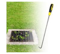 Manhole Cover Lifter,Manhole Hook, Rigid Manhole Cover Hook with Rubber Handle, Versatile Pulling Tool for Shutter/Restaurant(80cm (31 1/2"))