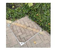 Manhole Cover,Stainless Steel Manhole Cover & Frame, Double-Layer Reinforced, Durable Outdoor Cover for Yard, Driveway, Pavement - 8cm, 90x90cm (35.4"x35.4")