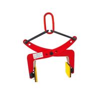 Manhole Cover Transporter, Industrial Stone Transporter, Magnetic Manhole Cover Transporter, Fitted With Two Rubber Wheels, Suitable For The Safe Transport Of Flat Items(10in)