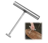 Manhole Lifting Keys 160mm, Drain Cover Lifting Keys, T-shaped Lid Pulling Tool for Outdoor Use