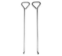 Manhole Lifting Keys :Secure Underground Access with Zinc Plating and Powder Coating, Paired for Extra Protection in 12", 18", and 24" Options (24 inch)