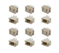 MANHONG Electronic Circuit Wiring Connector 50/100Pcs PH2.0 Pitch 2.0mm 3 Pin Male Plug Vertical SMD Terminals Housing Connector for DIY JST PH 2.0mm 3P Female Cable (Color : 50 Pcs)