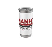 MANHT Lower East Side New York Minimalistic NYC Stainless Steel Insulated Tumbler