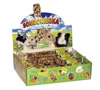 Mani-Ko Collection of Sticks Pack of 12 Hamster Rabbit Guinea Pig Gerbil Degu Rat Food Mouse Degu Chinchilla Snacks Treats Flask with Hooks (12x NORMAL STICKS)