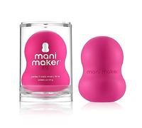 Mani Maker Universal Nail Polish Grip for Precision Painting Perfect for DIY Manicures, Nail Artists, and Professionals - Easy to Use, Suitable for Righties and Lefties - 4 Fun Colors (fuchsia)