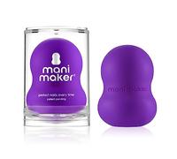 Mani Maker Universal Nail Polish Grip for Precision Painting Perfect for DIY Manicures, Nail Artists, and Professionals - Easy to Use, Suitable for Righties and Lefties - 4 Fun Colors (violet)