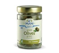 Mani MANI Organic Green Olives al Naturale 205g