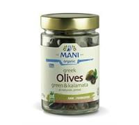 Mani MANI Organic Kalamata & Green Olives al Naturale 175g