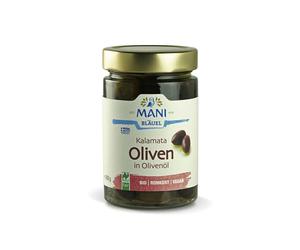 Mani Organic NL Fair Kalamata Olives in Olive Oil 280g