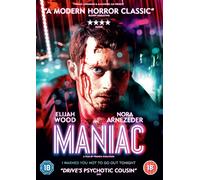 Maniac Blu-Ray (2013) Elijah Wood, Khalfoun (DIR) cert 18 NEW Great Value
