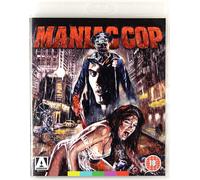 MANIAC COP Blu-ray Tom Atkins Bruce Campbell William W. Lustig Movie UK Relea R2