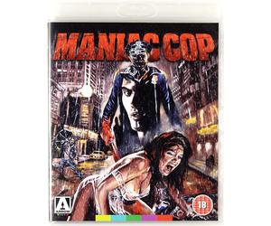 MANIAC COP Blu-ray Tom Atkins Bruce Campbell William W. Lustig Movie UK Relea R2