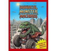 Maniacal Monster Machines: A Monster Truck Coloring Book