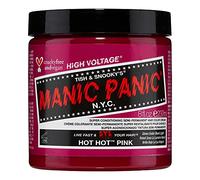 Manic Panic Big Pot Classic Hot Hot Pink Semi-Permanent Hair Dye (236ml) | Vivid Pink Hair Dye for Women & Men That Lasts 4-6 Weeks - Vegan, Ammonia & Cruelty-Free - Create & Mix Custom Shades