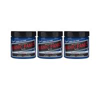 Manic Panic Classic Atomic Turquoise Semi-Permanent Hair Dye (118ml 3 Pack) | Bright Blue Green Hair Dye for Women & Men That Lasts 4-6 Weeks - Vegan & Developer-Free - Create Custom Shades