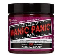 Manic Panic Classic Fuschia Shock Semi-Permanent Hair Dye (118ml) | Dark Pink Hair Dye for Women & Men That Lasts 4-6 Weeks - Vegan, Ammonia & Cruelty-Free - Create & Mix Custom Shades