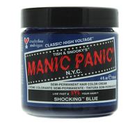 Manic Panic Classic High Voltage Shocking Blue Semi-Permanent Hair Color Cream 118ml | TJ Hughes