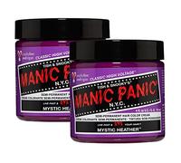 MANIC PANIC Classic Mystic Heather Semi Permanent Hair Color - Warm Orchid Purple Hair Dye for Women & Men That Lasts 4-6 Weeks - Vegan, Ammonia & Cruelty-Free - Create & Mix Custom Shades (4oz / 2pk)