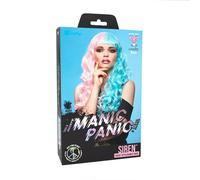 Manic Panic Cotton Candy Angel Siren Wig - light blue-pink pastel wig