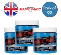 Manic Panic Hair Dye Semi Permanent Creamtone Blue Angel 118ml - Pack of 3