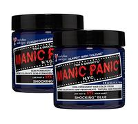 Manic Panic High Voltage® Classic Cream Formula Colour Hair Dye 118ml (Shocking™ Blue) - 2 PACK