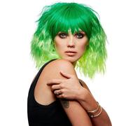 Manic Panic Venus Envy Trash Goddess Wig Green Wavy Wig Fancy Dress