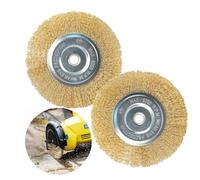 MANICAF Weed Brush, Pack of 2 Joint Brush, Weed Brush, Brush Cutter, 110 x 16 mm, Wild Herb Brush, Wire Brush, Brush Cutter for Weeds, Moss Stones