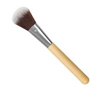 Manicare Bamboo Powder Brush, Makeup Brush With Bamboo Handle And Synthetic Bristles, Professional Makeup Application, Flawless Blending And Sculpting Of Powder And Cream Cosmetics For Face And Neck