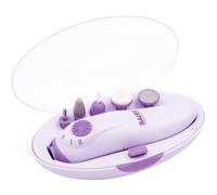 Bauer Professional 38700 Manicure and Pedicure Set / 5 Attachments / Battery Operated / Storage Case