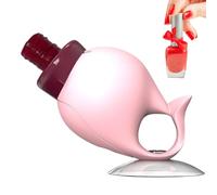 Manicure Bottle Grip - Nail Polish Holder Ring, Nail Paint Stabilizer | Nail Polish Holder Art Design, Portable Paint Handle Device, Base