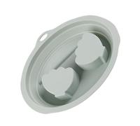 Manicure Bowl Ergonomic Silicone Hand Soaking With Base Reusable Nails Care Tub For Moisturizing Spa Silicone Soak