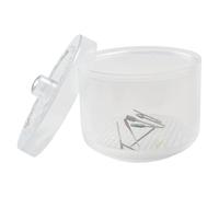 Manicure Box,Detachable Professional Clear Double Layer Manicure Case - Non-Slip Portable Station Storage Box Easy-Clean for Home Salon Cosmetology