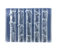 Manicure Carved Resin Mold Multifunctional Nails Art Template Bowknot Silicone for Enhancement Manicure Carved Resin Mold