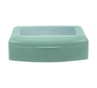 Manicure Cleaning Box Tray, 22x12x6.5cm PP Storage Organizer | Window Lid Design, Leak-Proof Box, Removable Tray, for Clinics and Countertop Cleanup