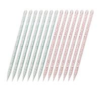 Manicure Dotting Tool 200pcs Dual-headed Abs Red Nail Art Pen