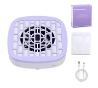 Manicure Dust Collector - Silent Nail Vacuum Device for Salon & Home Use | High-Power Suction Fan with Adjustable Speed for Gel Polish, Acrylic Nails, Pedicure, Fingernail & Toenail Care Tools