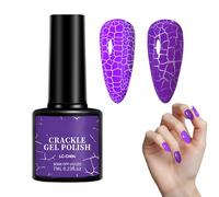 Manicure Glitter, Magnetic Cosmetic Gel - sparkles Nail Polish | Durable Long Lasting Shimmery Cosmetic Gel, Attractive Looking Effortlessly Stylish Convenient to Use for Home Salon Beautification