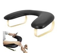 Manicure Hand Rest - 17.32 x 11.42 x 5.91 Inches 44 cm, for U-Shaped Nails, Support with Removable Brackets | Technicians Clients Salon Home Acrylic Nails DIY Pedicure Desk Ta