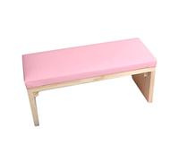 Manicure Hand Rest Cushion | PU Foldable Hand Pillow Holder for Nail Art | Professional Nail Salon Arm Support | Space-saving Arm Cushion - Pink Table