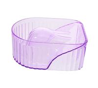 Manicure Hand Soak Bowl Cleaning Gel Warming Tray Nail Gel Acrylic Nail Remover Nail Soaker Gel Soak off Bowl Manicanequin Hand Toe Nail Soaking Bowl Nail Soak Bowl Plastic Purple Generic