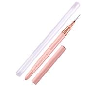 Manicure Liner Brushes Copper Tube Pen Bucket Metal Pen Cover Delicate