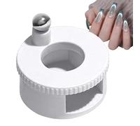 Manicure Magnet for Nail Care and Manicure - ABS 4×5×5cm | Anti-skid Rotating Nail Magnet with Strong Magnetic Force, Precise Nail Design Tool for Beginners
