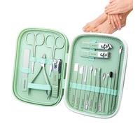 Manicure Nail Scissors Kit - Manicure and Pedicure Complete Portable with Carrying Case - Scissors and Nail Clippers for Fingers | For Women Men Adults Teens Travel Travel