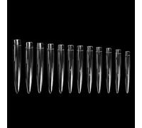 Manicure Nails Tips 120pcs Clear Artificial Nails With Pre Numbered Sizes Easy Application For Home And Salon Use Professional Manicure Tools