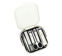 Manicure Pedicure Kits Nails Clippers Professional Grooming Kits Nails Care Tools With Travel Case Set Of 7 Pieces Nail Care Kit Manicure Grooming Set With Travel Case